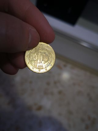 moneda de 50 centimos Austriaca
