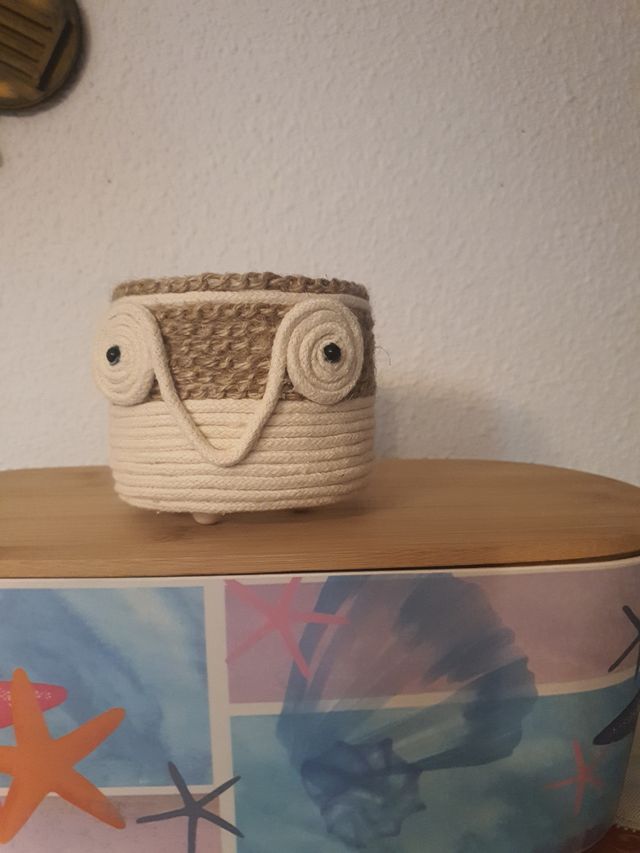 cestas decorativas hechas a mano