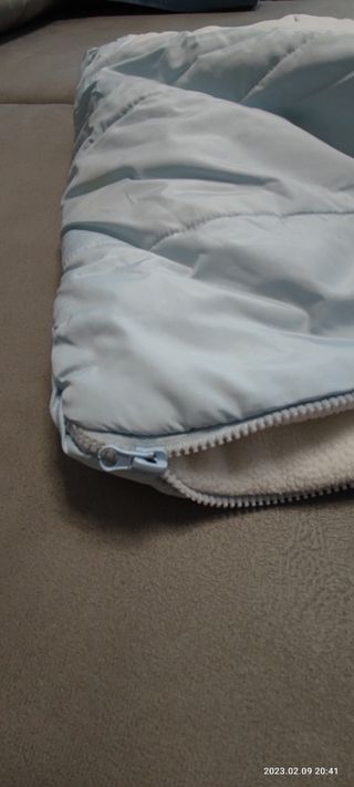 saco capazo Chicco azul celeste