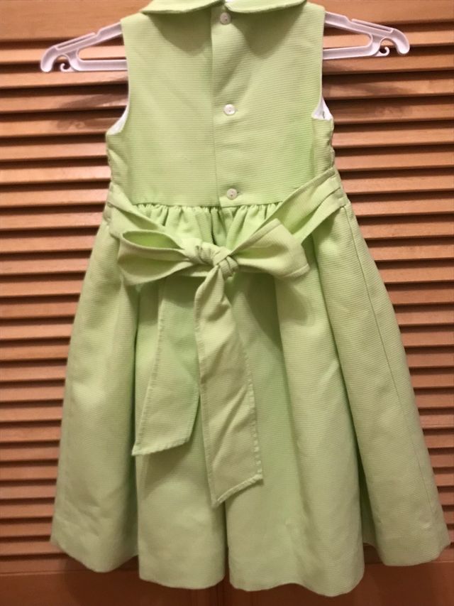 Vestido niña de pique talla 4 años 