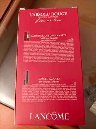 Pintalabios Lancome 196 + 196 liquido
