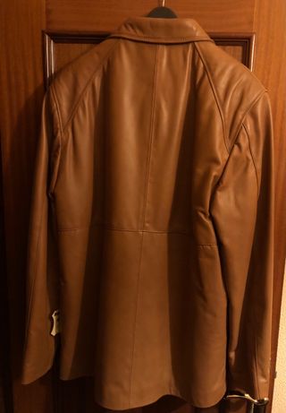Chaqueta de piel hombre