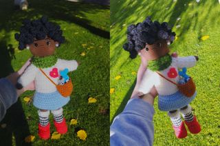 Muñeca de ganchillo