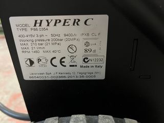 HIDROLIMPIADORA AGUA FRÍA LAVOR HYPER C