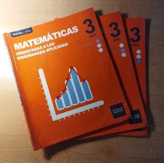 Libros Matemáticas Aplicadas 3°ESO
