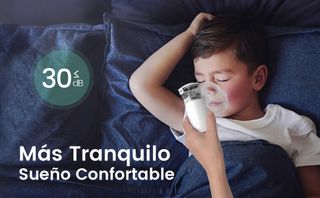 Nebulizador inhalador portátil niños y adultos