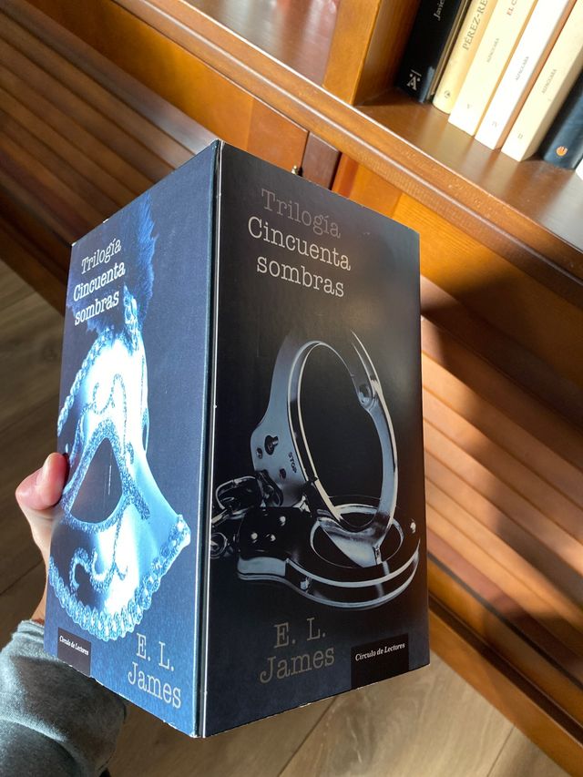 Estuche edición limitada libros 50 sombras de Grey