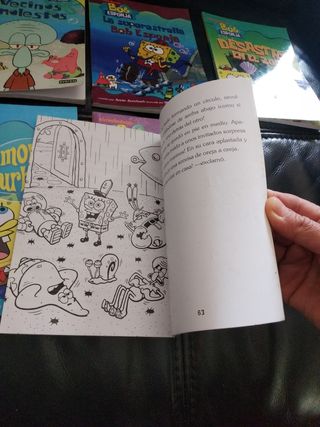 Libros Bob Esponja