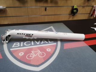 Tija Sillín blanca OFERTA