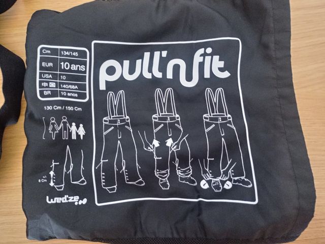 Pantalón para la nieve o esquí T.10.