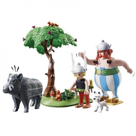 Playmobil Astérix La caza del jabalí 71160