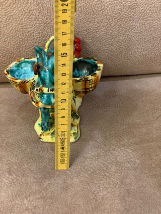 Asinello in ceramica siciliana