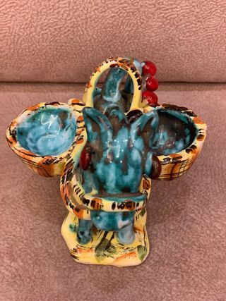 Asinello in ceramica siciliana