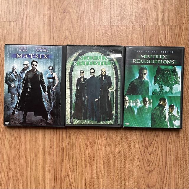 DVD Trilogía Matrix