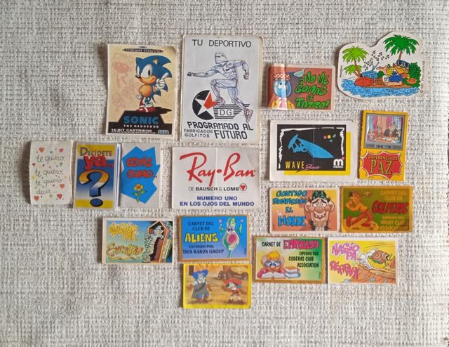 Pegatinas de Bollycao