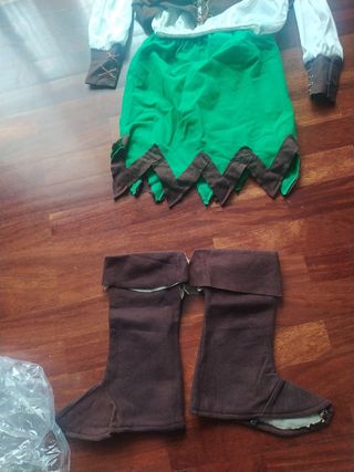 Disfraz de Robin Hood niña