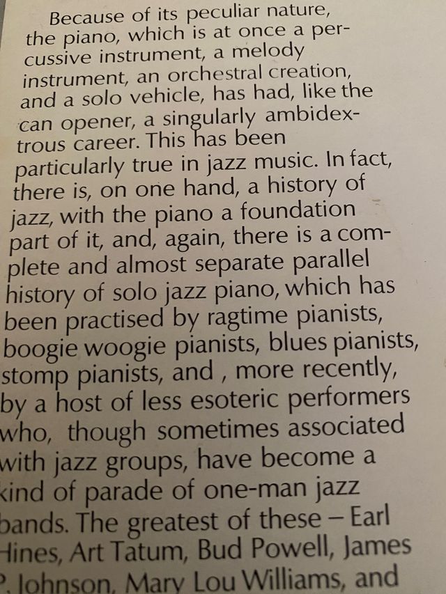 Disco Vinilo Jazz Erroll Garner