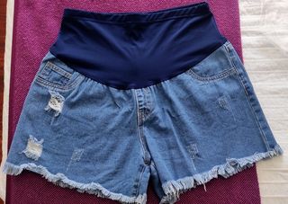 pantalón corto premamá 