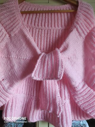 CAPAcortatalla. L. NUEVA LANA HECHA MANO con AGUJA