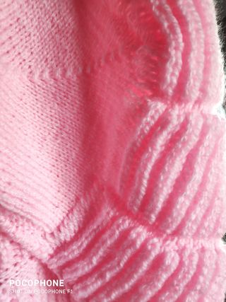 CAPAcortatalla. L. NUEVA LANA HECHA MANO con AGUJA