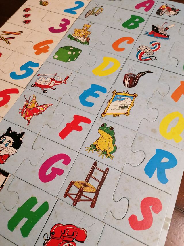 Puzzle, primo puzzle, completo, vintage, anni '80.
