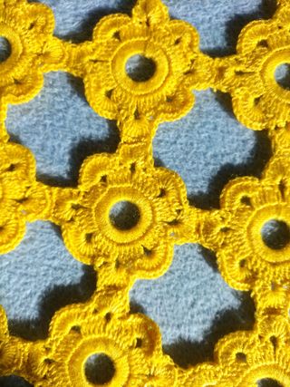 Colcha ganchillo grande  2.20x2.60