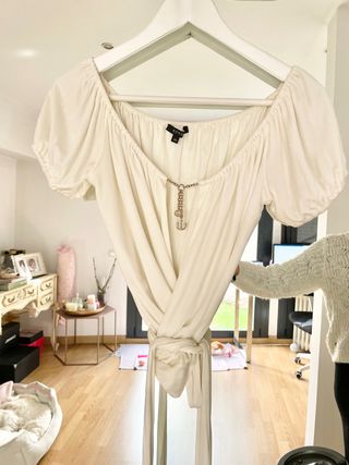 Camisa Gucci crema