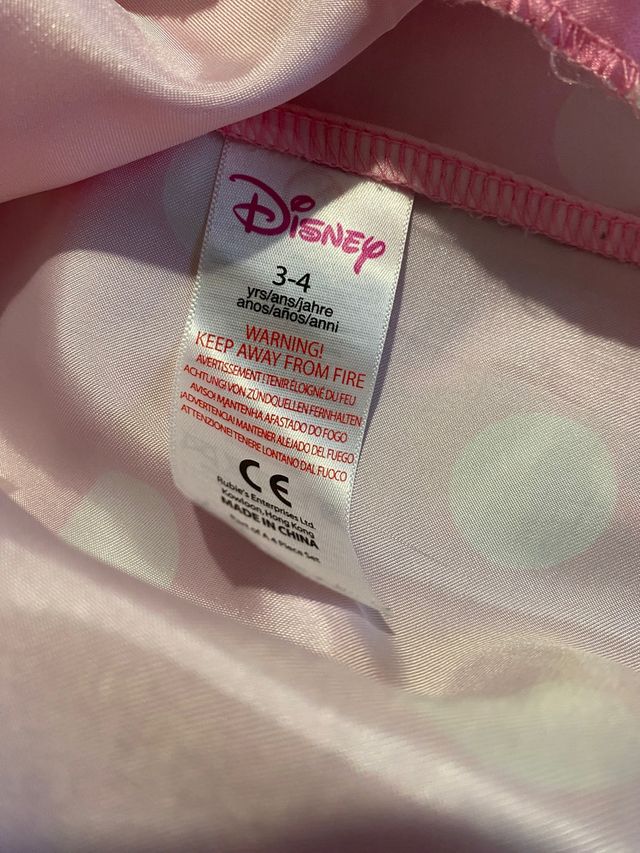 Disfraz de princesa talla 7-8