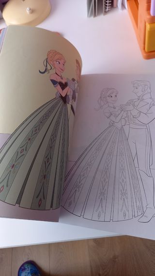 Libro de colorear Frozen 
