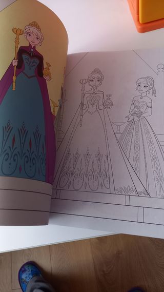 Libro de colorear Frozen 