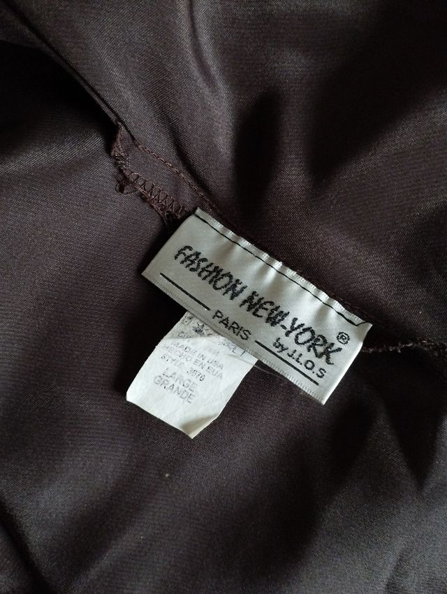 Vestido Marrón FaslMon New-York t-S/M