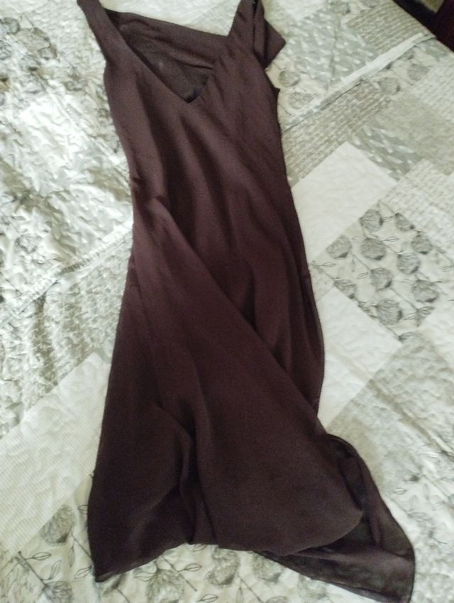 Vestido Marrón FaslMon New-York t-S/M