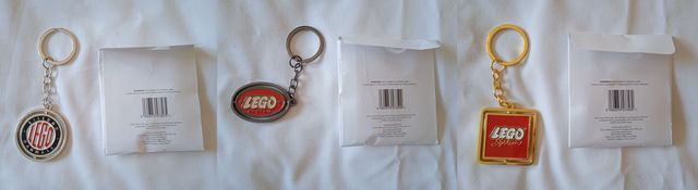 LEGO 500709X - Llaveros LOGOS 1950 1958 1964 VIP