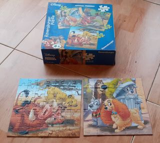 Lote de 3 Puzzles Infantiles 4 años