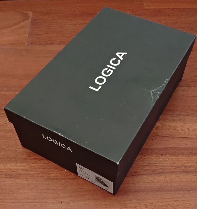 Sandali tacco in pelle scamosciata "Logica" n.37