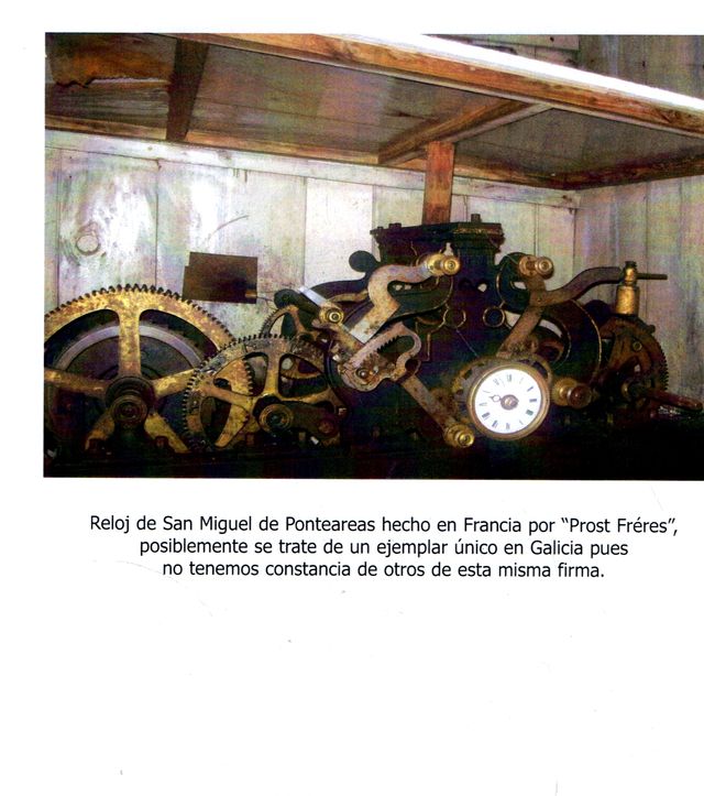RELOJERIA. MONUMENTAL. PONTEAREAS. GALICIA.