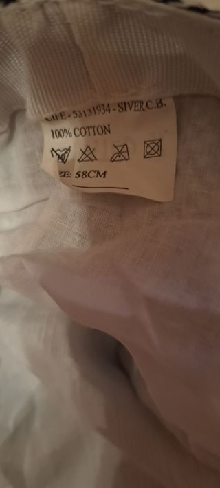 2 gorras de niñ@ de disfraz. T 58 cm