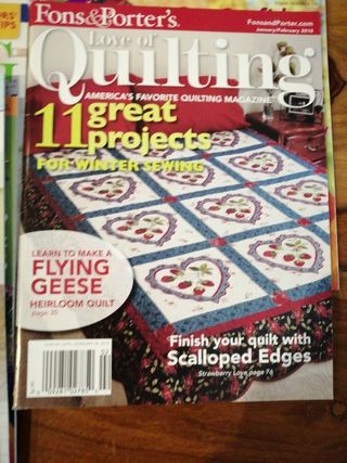 6 REVISTAS PATCHWORK