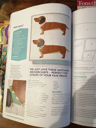 6 REVISTAS PATCHWORK