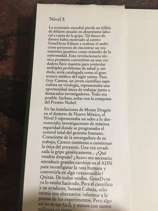 Nivel 5 de Preston y Child