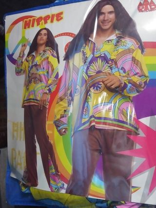 DISFRAZ HIPPIE TALLA S