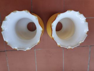 2 Tulipani Opalina anni '50 - Ambra - 24€ per 1 e 47€ per 2