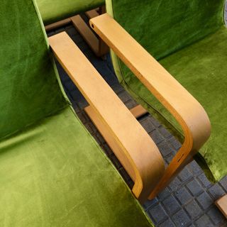 Set 6 sillas Diseño plywood escandinavas vintage