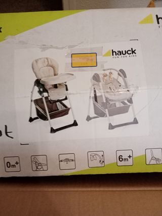 Trona/Hamaca de "Hauck" 2 en 1.