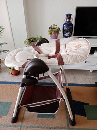 Trona/Hamaca de "Hauck" 2 en 1.