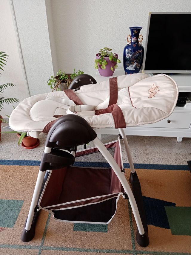 Trona/Hamaca de "Hauck" 2 en 1.