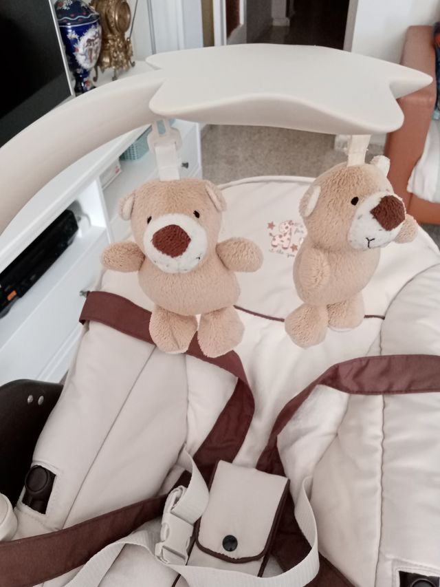 Trona/Hamaca de "Hauck" 2 en 1.