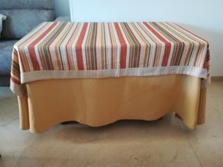 MESA CAMILLA+ FALDA CAMILLA Y TAPETE