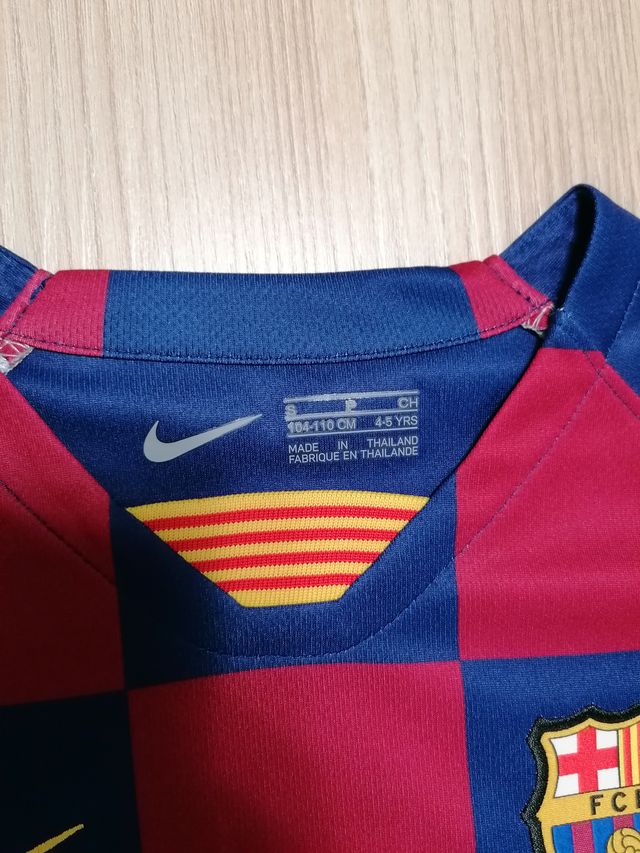 Equipacion oficial fc Barcelona niño 