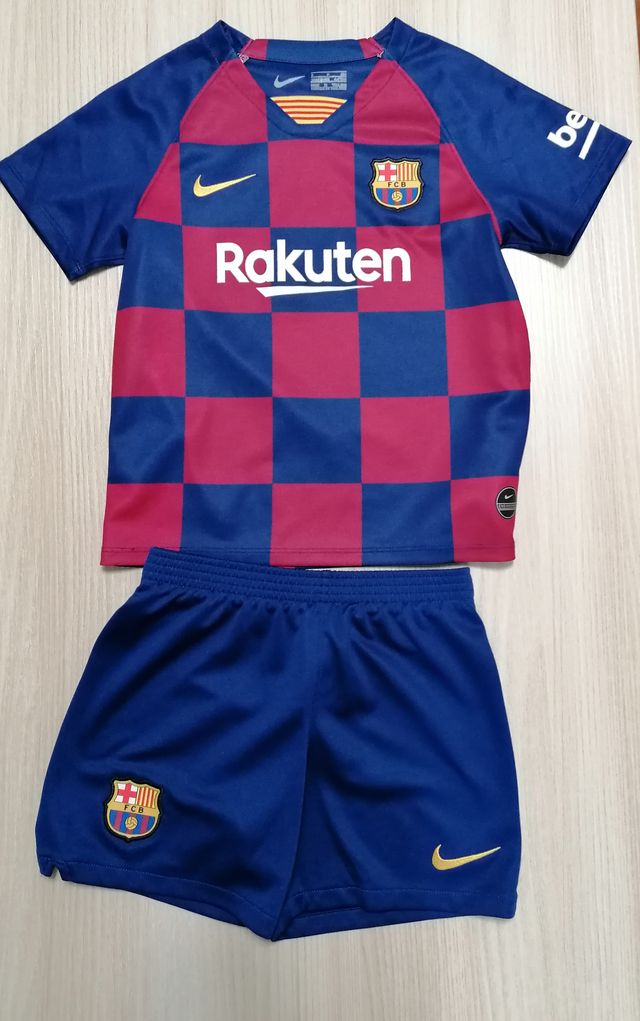 Equipacion oficial fc Barcelona niño 
